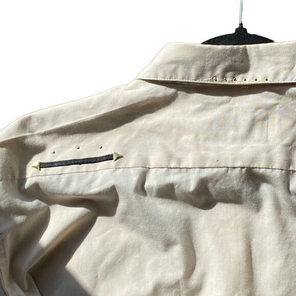 Shipshe Safari Animals Patchwork Button Down - Picture 4 of 5